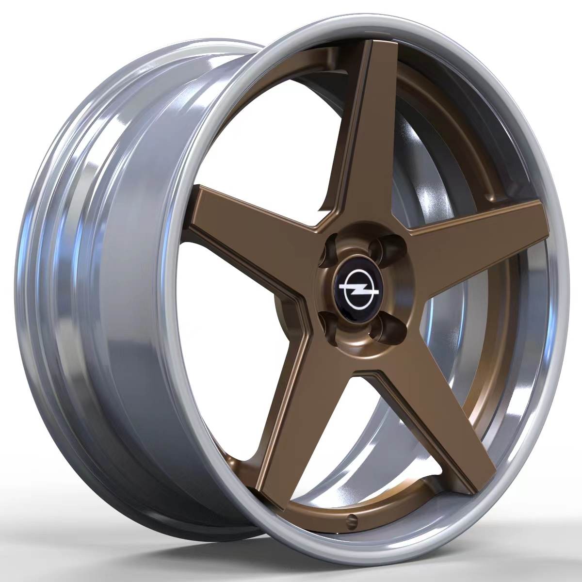Opel Corsa Utility 2 Piece Forged 2 Colour Wheel Cinzano (Price Per Rim)