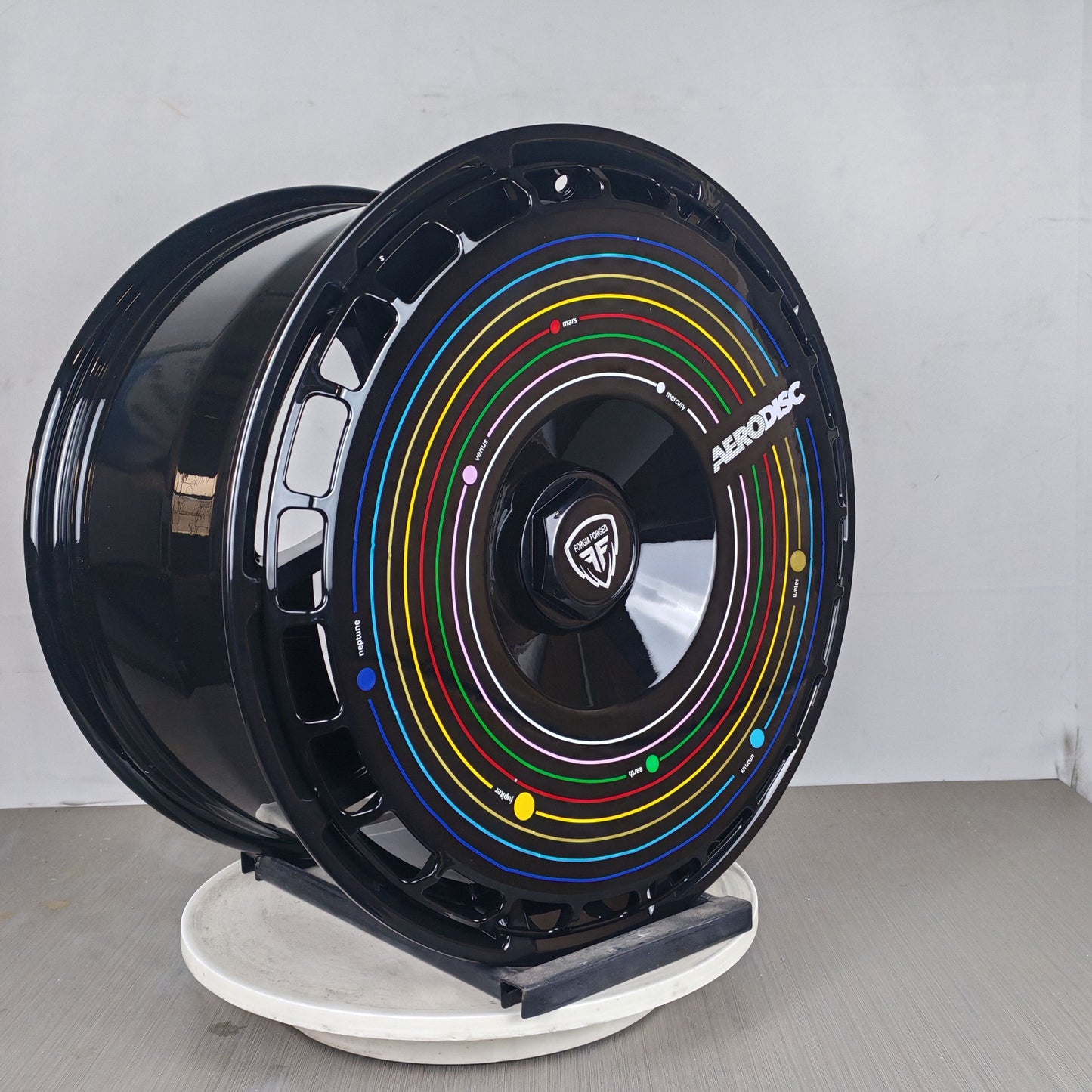 RotiForm Style Aerodisc with Mustang 2025 GTD Wheel design in 19 inch 10/11j Wides & Narrows ( priced per wheel)