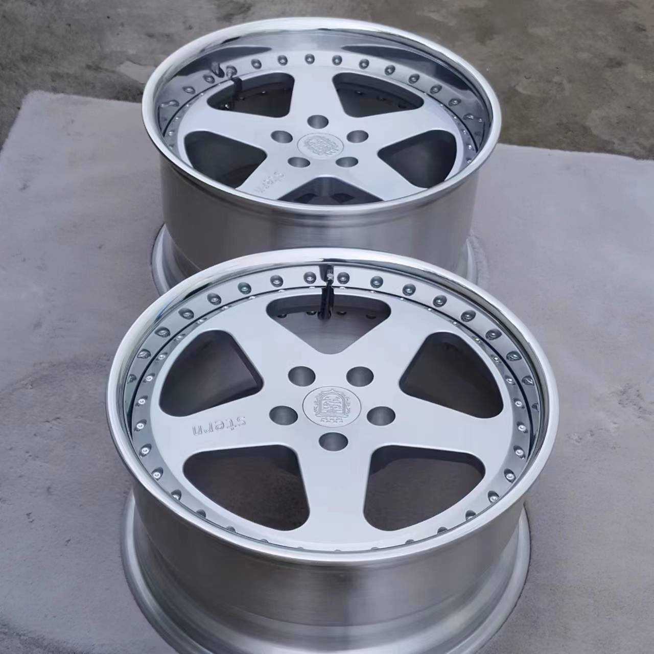 (Cast wheels) (POA) Design & Cost According To Availability ( sold per wheel )