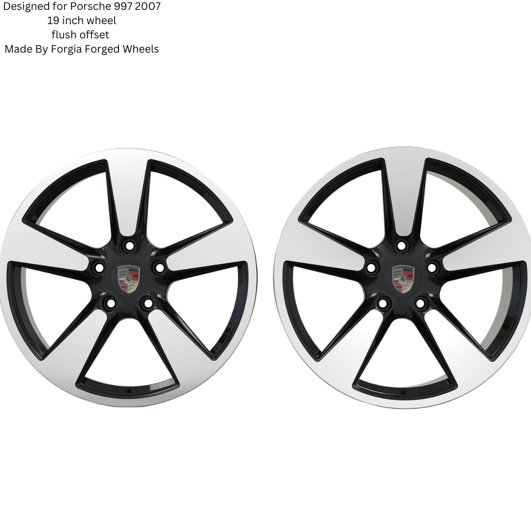 Porsche 997 2007 Forgia Forged Wheel Monoblock (Laguna Seca) (Price Per Rim)