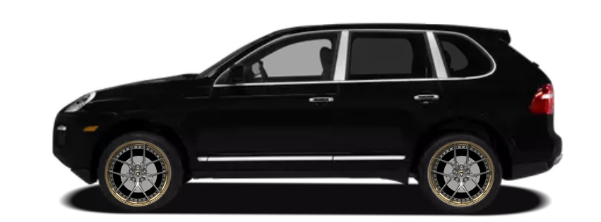 Designed for Porsche Cayenne 2008 Hannigen 2 Piece Forgia Forged Wheel (Priced Per Wheel)