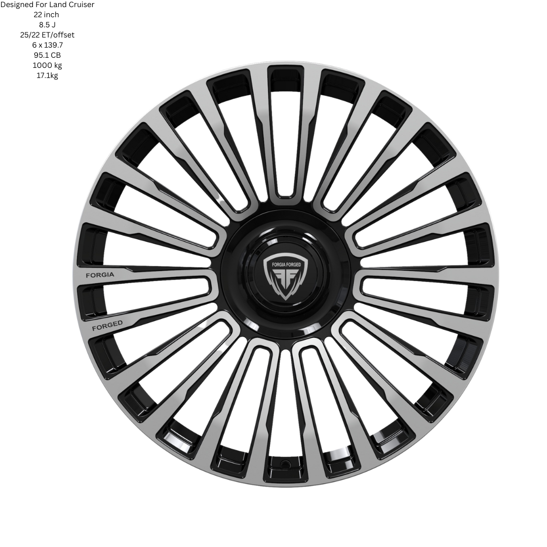 Land Cruiser Lc 300 Monoblock Forged Wheel Spinato (Price Per Rim)