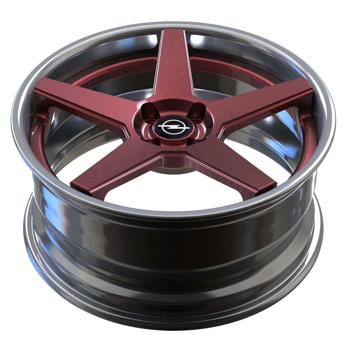 Opel Corsa Utility 2 Piece Forged 2 Colour Wheel Cinzano (Price Per Rim)