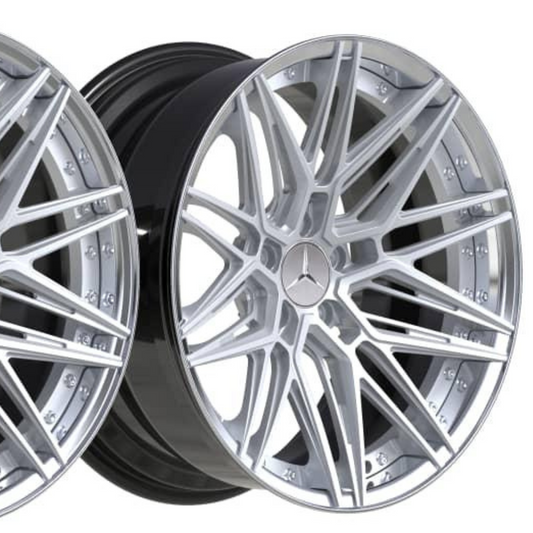 Merc SLK 2 piece Forged Concave Wheel  Meandri (Price Per Rim)