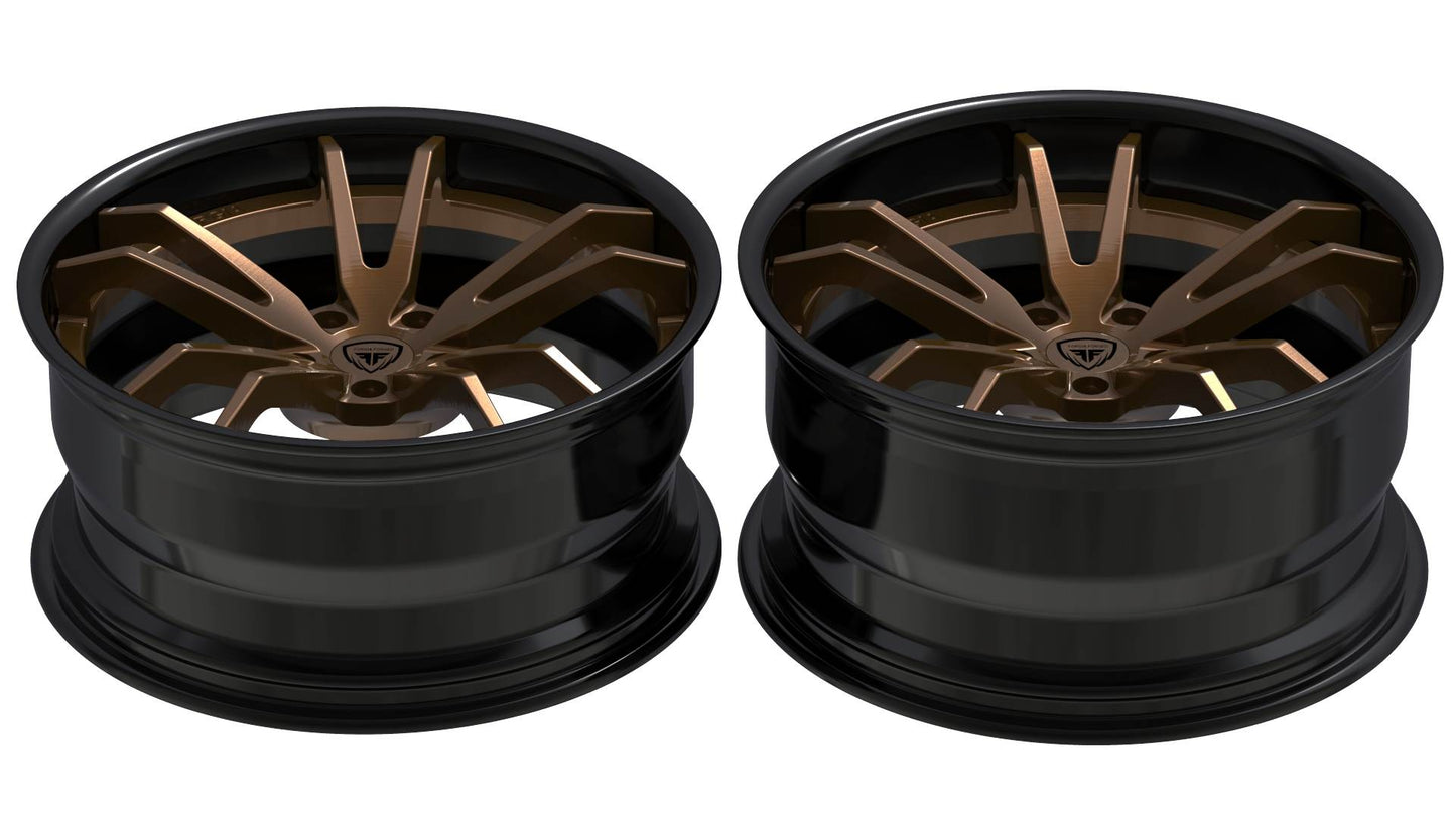 BMW M4 Forged wheels Two Piece Forgia Andorra Style (Priced Per Wheel)