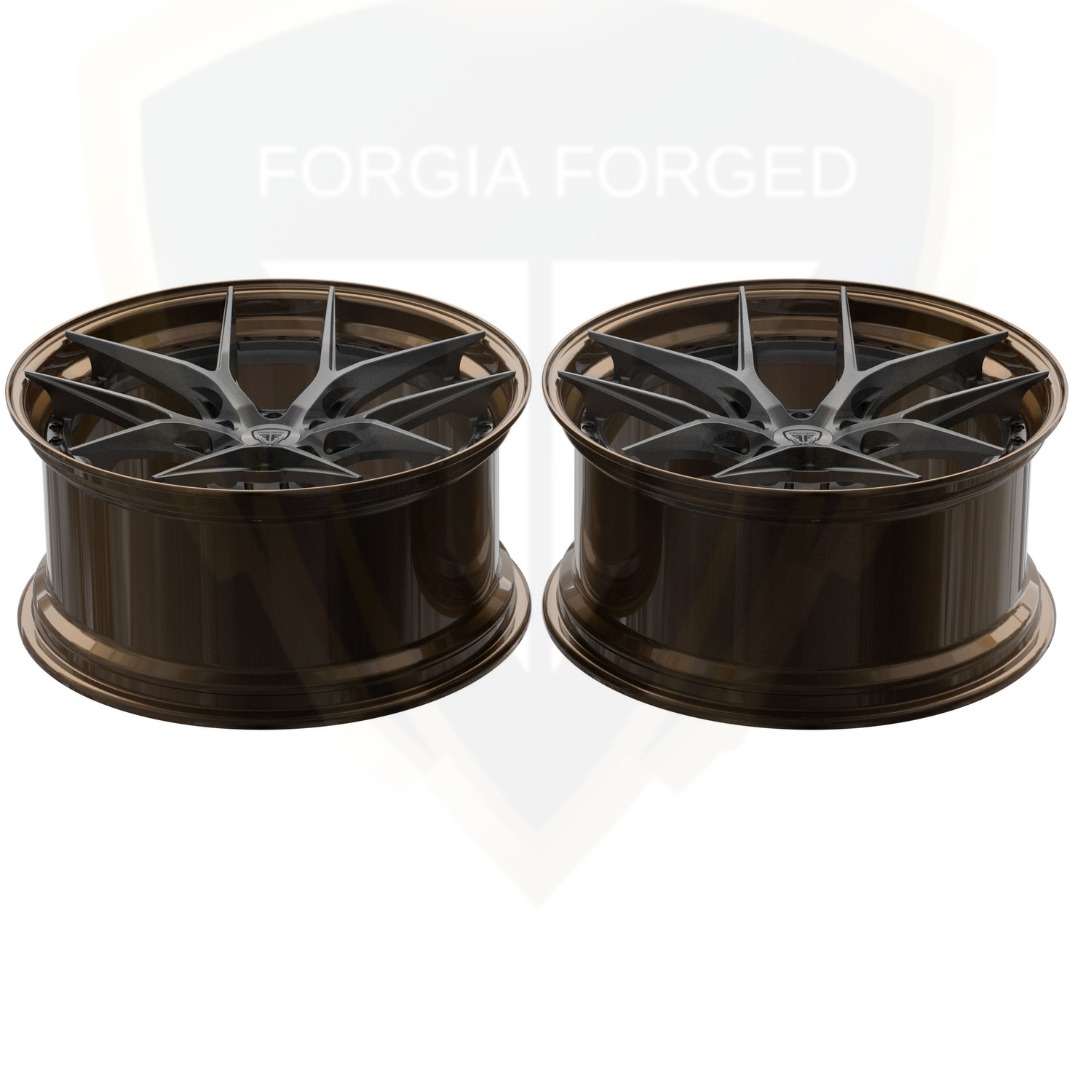 Designed for Porsche Cayenne 2008 Hannigen 2 Piece Forgia Forged Wheel (Priced Per Wheel)