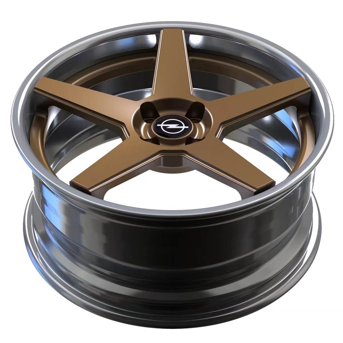 Opel Corsa Utility 2 Piece Forged 2 Colour Wheel Cinzano (Price Per Rim)