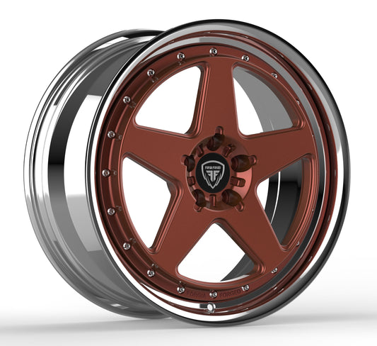 Opel Corsa Utility  2 Piece Forged 2 Colour Wheel Camano (Price Per Rim)