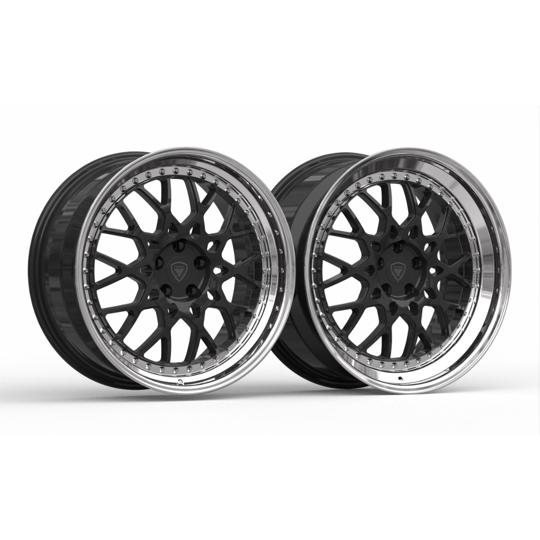 Merc C63 3 piece wheel (Fliora)(priced per wheel)