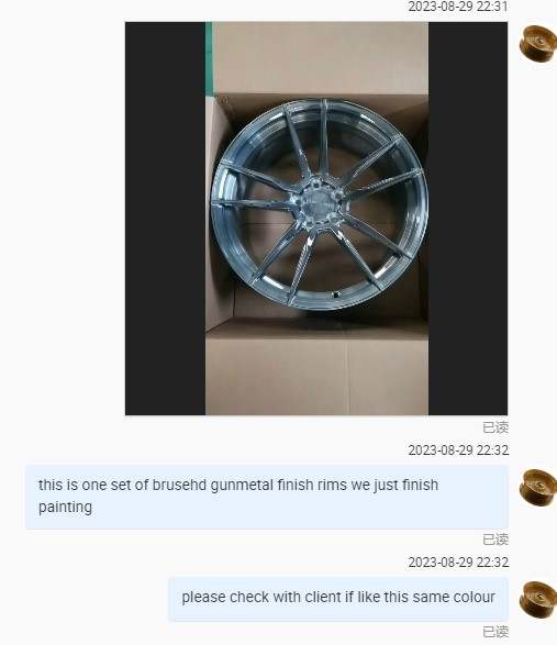 Designed for Lambo Gallardo(Price Per Rim) OEM Spec