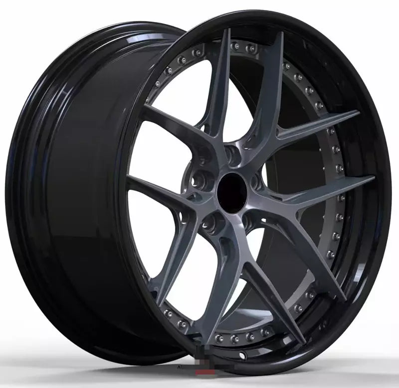 Designed for Porsche Cayenne 2008 Hannigen 2 Piece Forgia Forged Wheel (Priced Per Wheel)