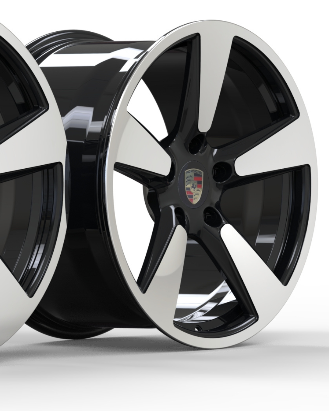 Porsche 997 2007 Forgia Forged Wheel Monoblock (Laguna Seca) (Price Per Rim)