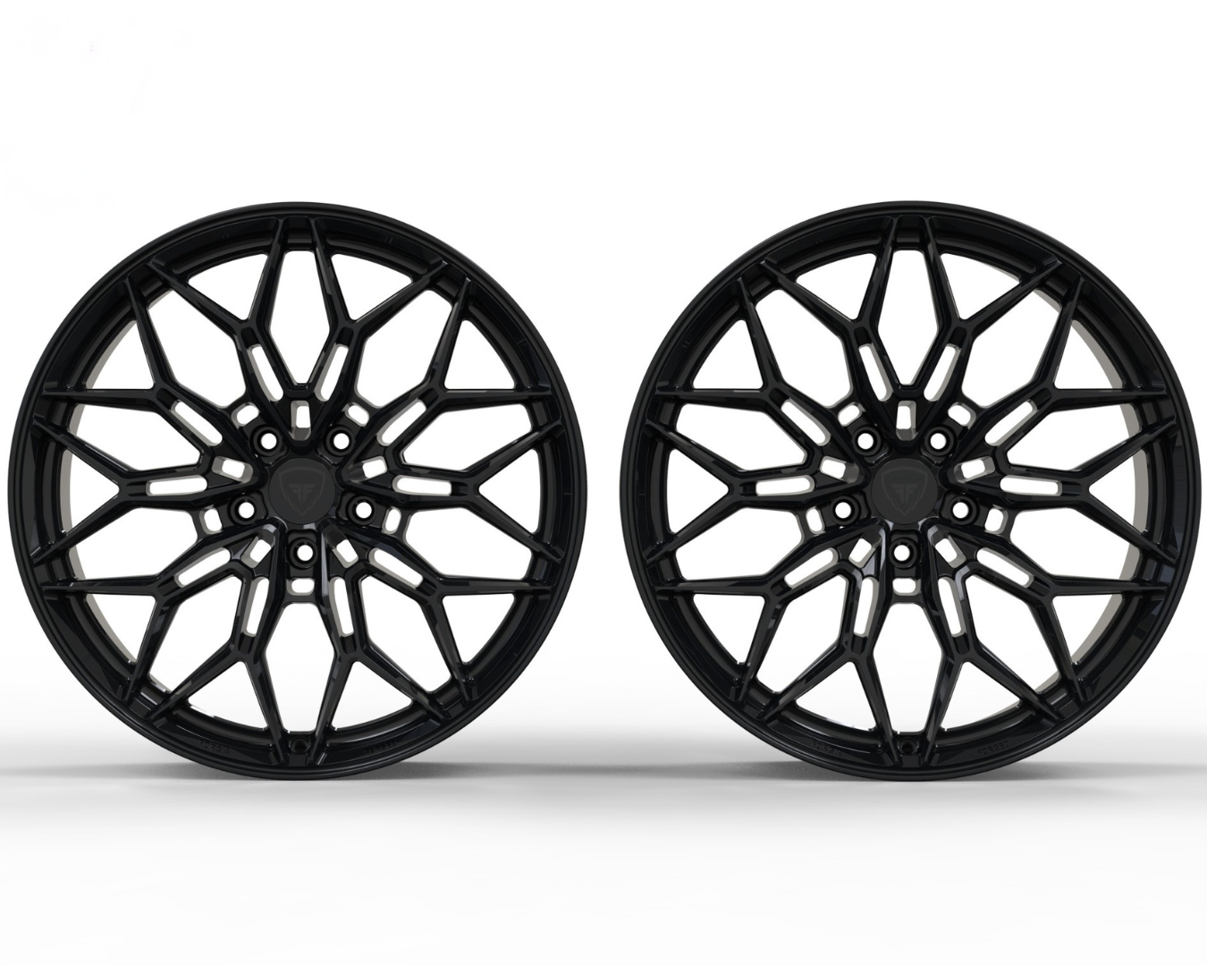 BMW M4 F80 Forged Forgia Wheel Drago Design Flush Fit Gloss Black