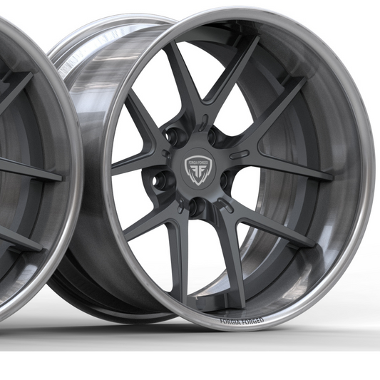Backdraft AC Cobra 2 Piece Forgia Forged  Wheel Monte Christo short spoke (Price Per Rim)