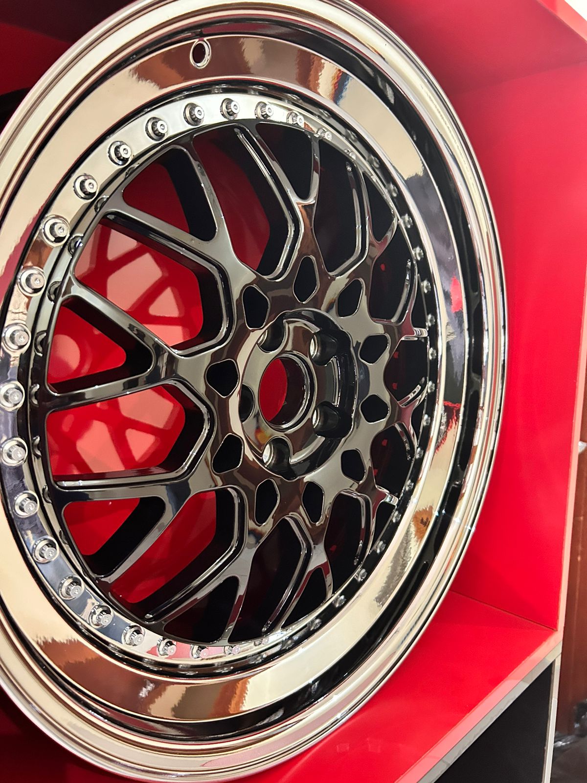 Merc C63 3 piece wheel (Fliora)(priced per wheel)