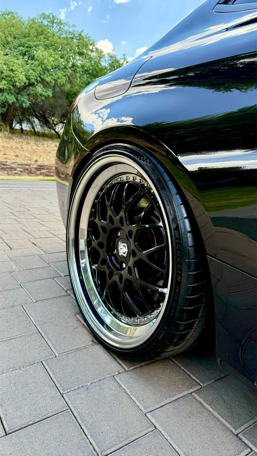 Merc C63 3 piece wheel (Fliora)(priced per wheel)