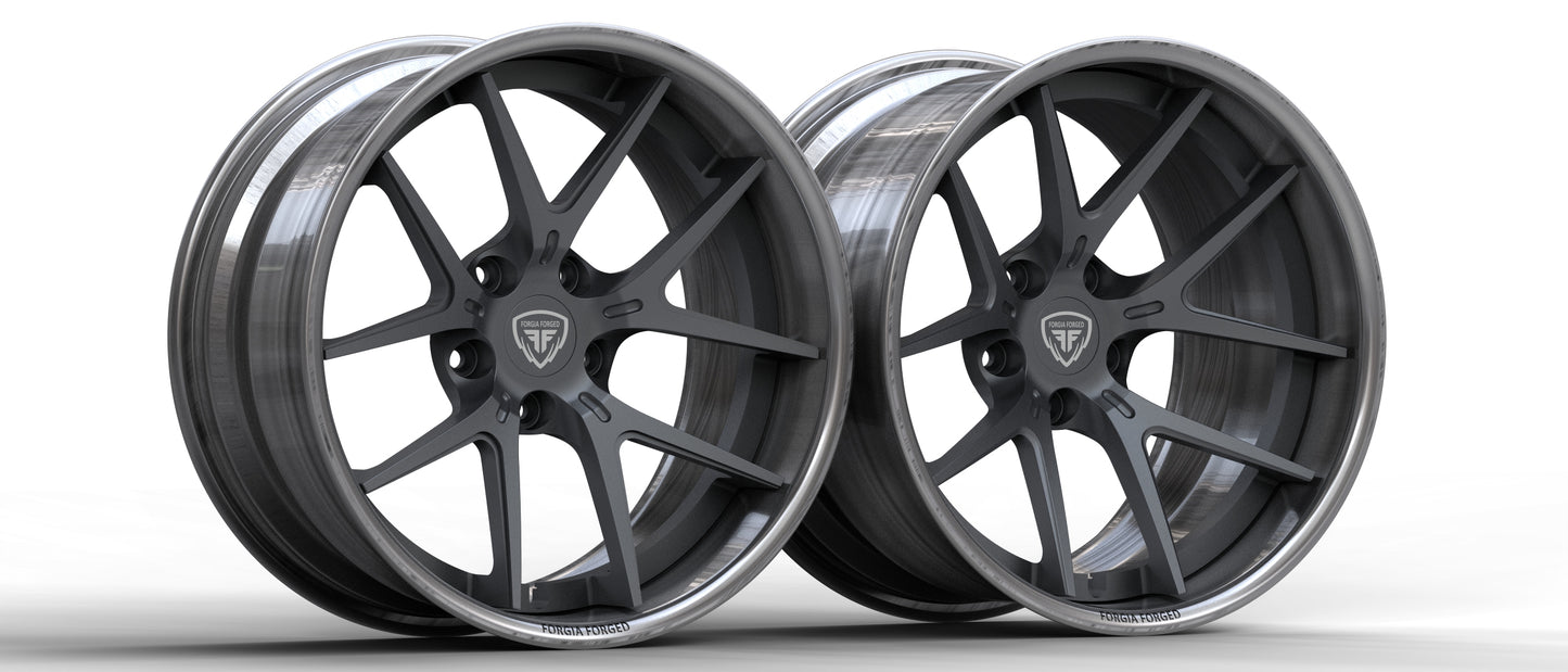 Backdraft AC Cobra 2 Piece Forgia Forged Wheel Monte Christo Long Spoke (Price Per Rim) (Copy)
