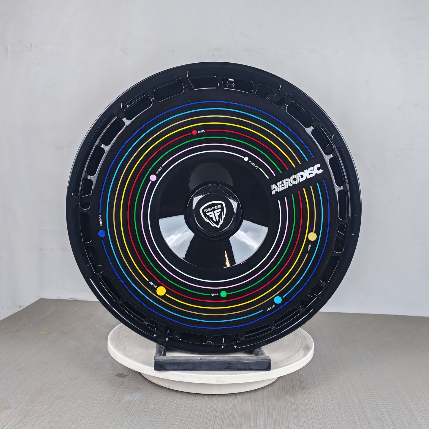 RotiForm Style Aerodisc with Mustang 2025 GTD Wheel design in 19 inch 10/11j Wides & Narrows ( priced per wheel)