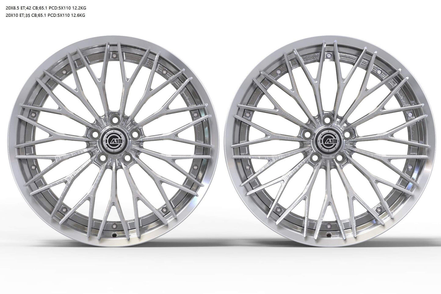 (Cast wheels) (POA) Design & Cost According To Availability ( sold per wheel )