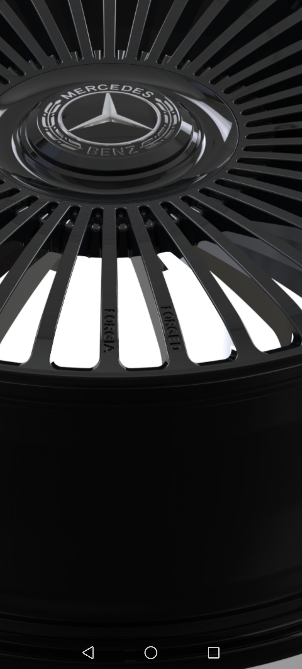 Mercedes CLA Forged Forgia Wheel Astagio Design flush fit