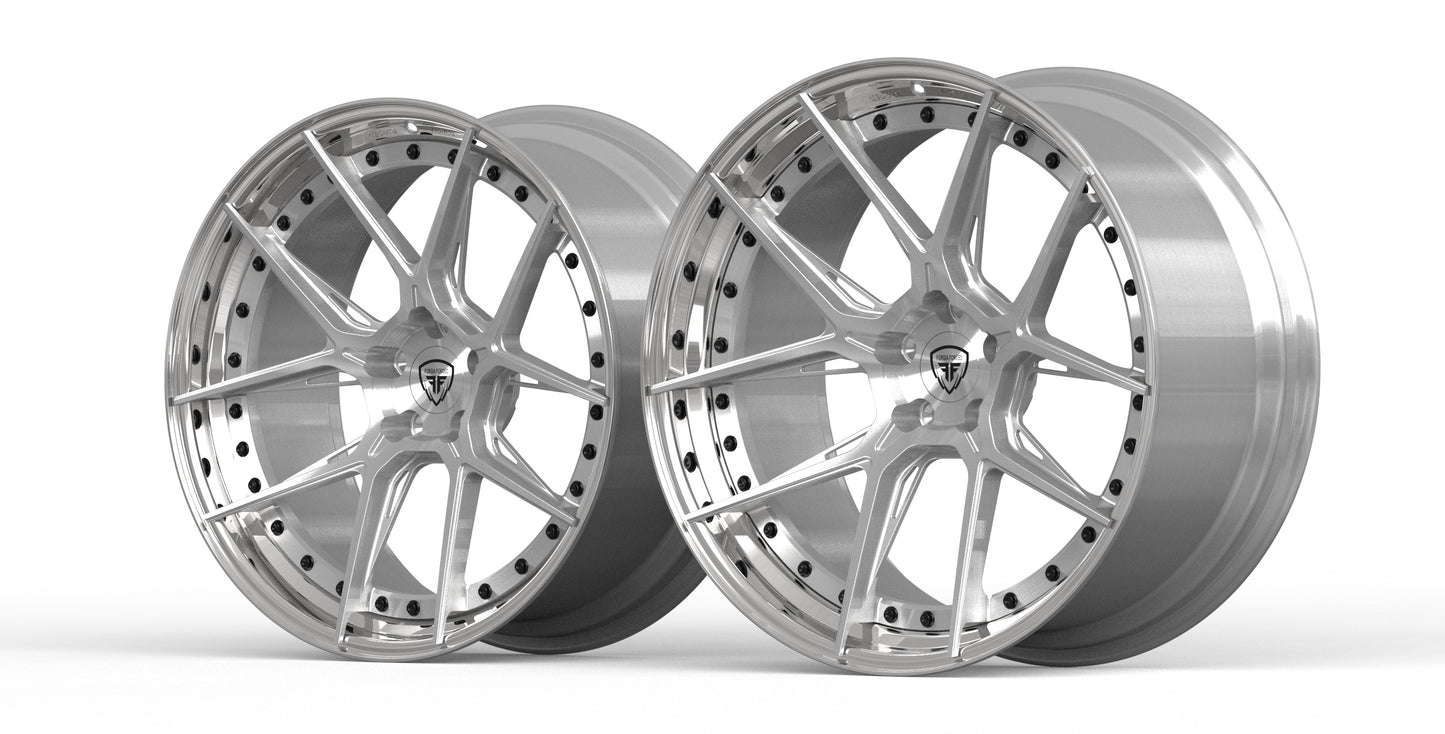 BMW M4 G80 Forgia Forged Wheel Two Piece Wheel (Hanostid) (Price Per Rim)