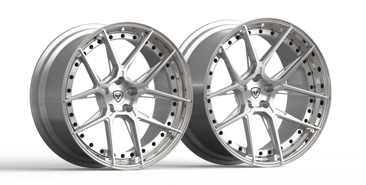 BMW M4 G80 Forgia Forged Wheel Two Piece Wheel (Hanostid) (Price Per Rim)