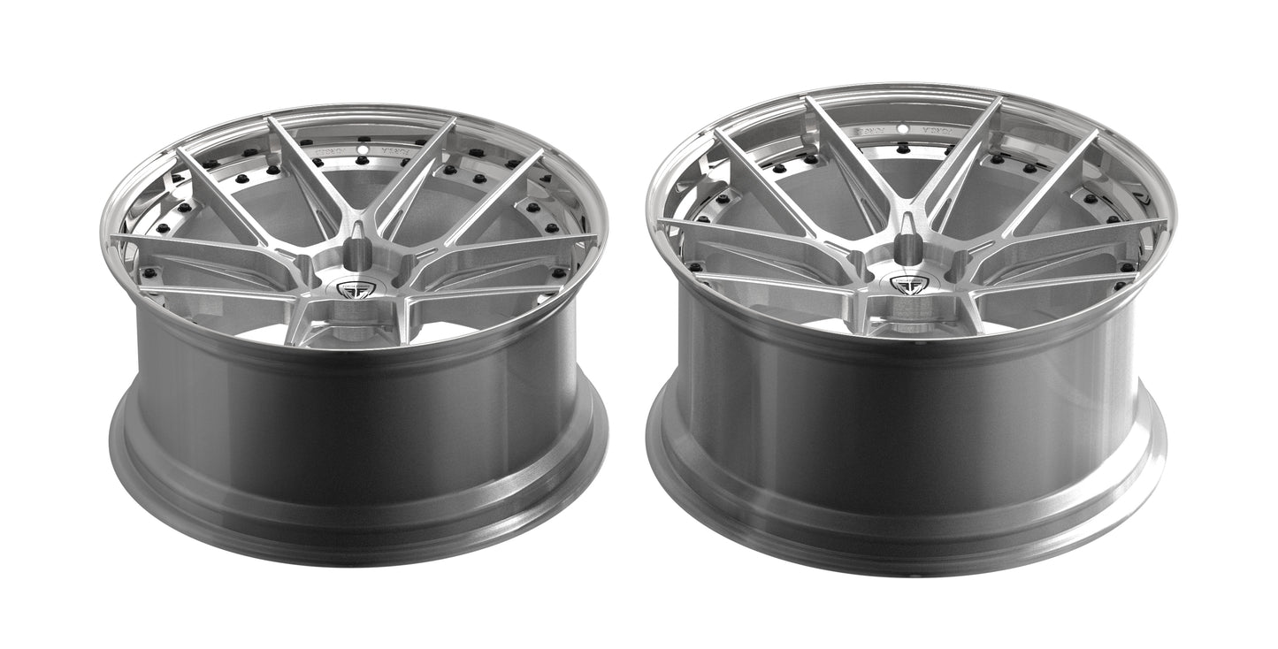 BMW M4 G80 Forgia Forged Wheel Two Piece Wheel (Hanostid) (Price Per Rim)