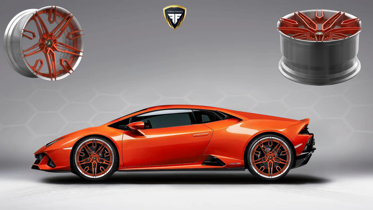 Lamborghini Huracan 2 Piece Forged Wheel Brago (Price Per Rim)