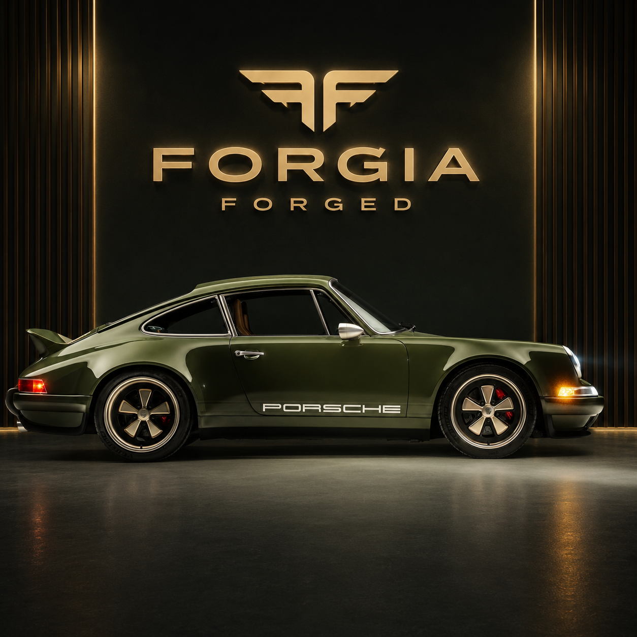 Porsche OEM Inspired Forged Wheel Designs