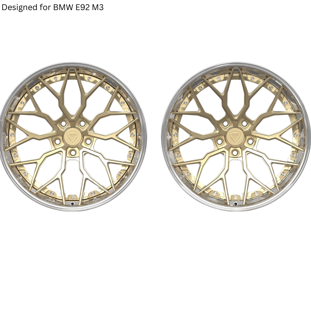 BMW M3 E92 Forged Wheel Two Piece Wheel (Emona)   (Price Per Rim)