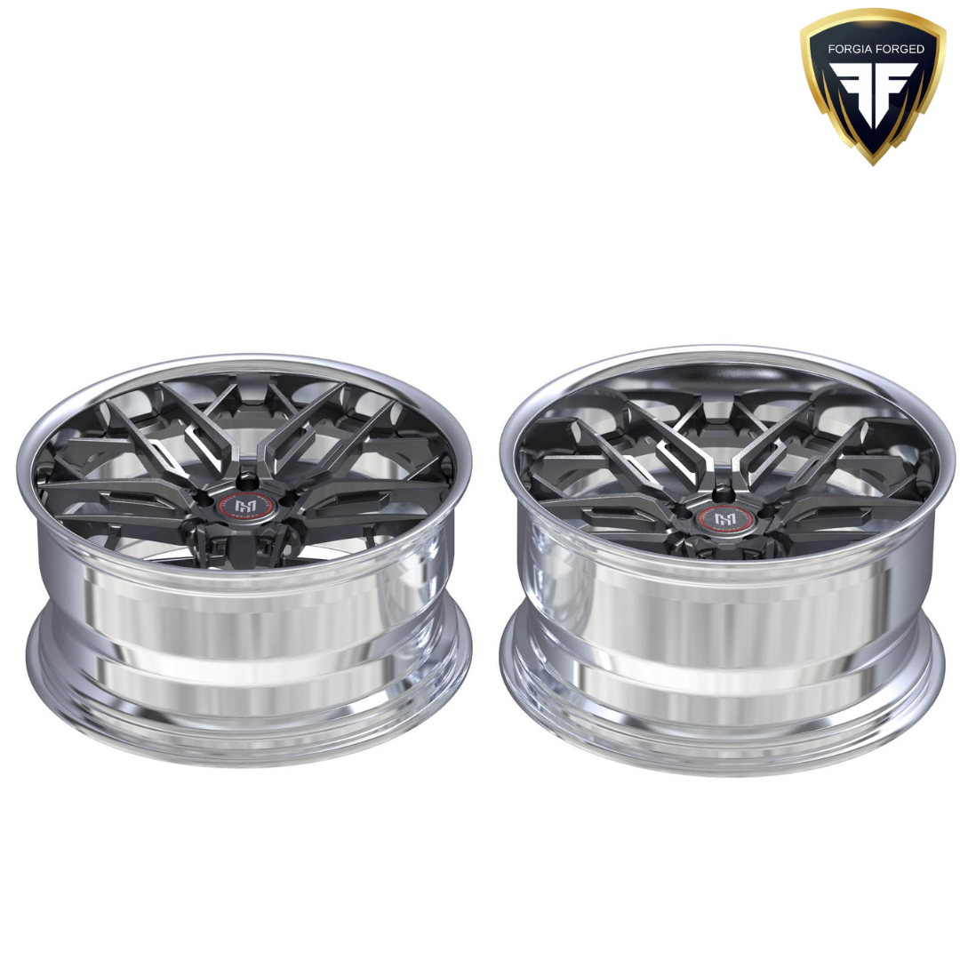 Grid Lock 2 Piece Forged Wheel (Priced Per Wheel)