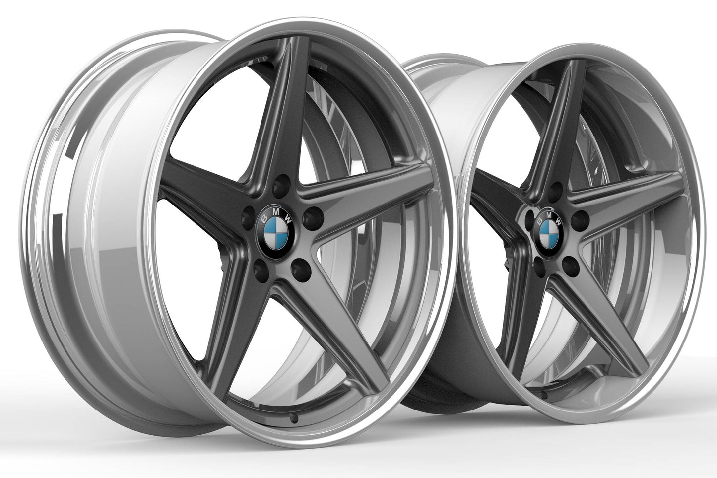 BMW F10 M5  Forgia Forged  2 Piece Wheel Stealth (Price Per Rim)