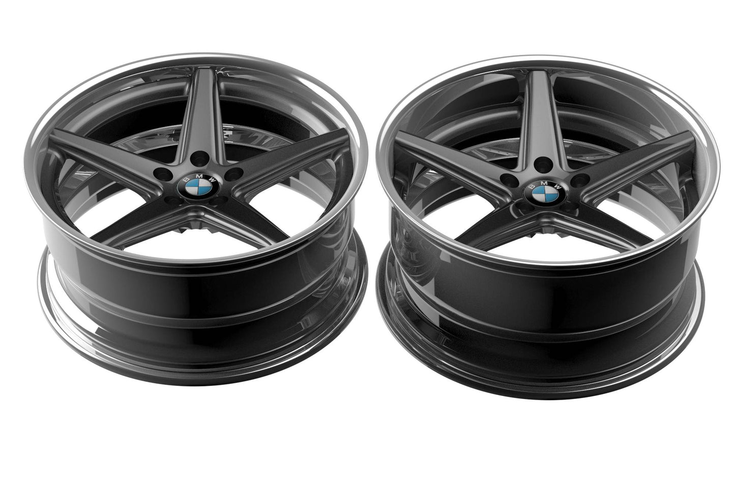 BMW F10 M5  Forgia Forged  2 Piece Wheel Stealth (Price Per Rim)