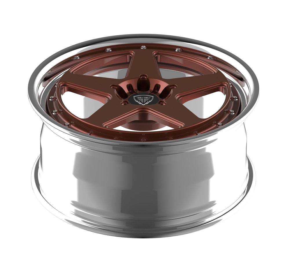 Opel Corsa Utility 2 Piece Forged 2 Colour Wheel Camano (Price Per Rim ...