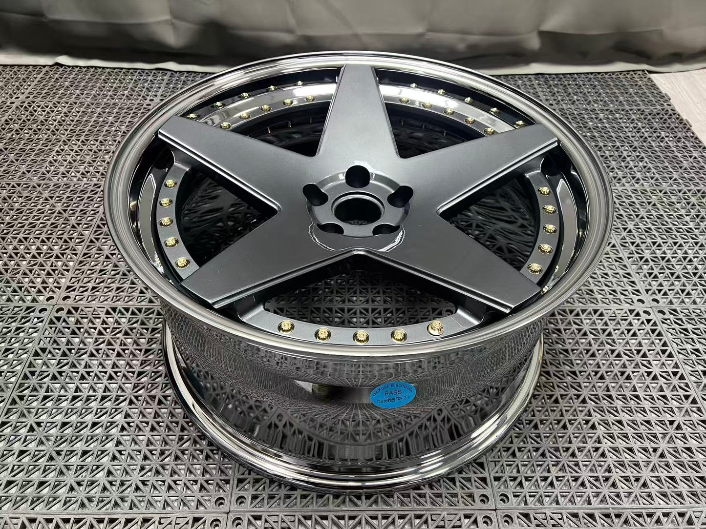 BMW M4 G80 2025 2 Piece Forgia Forged  Wheel Fareno Flat Face And Concave Face