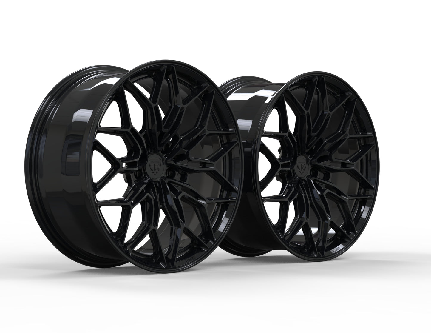 BMW M4 F80  Forged Forgia Wheel Drago Design Flush Fit Gloss Black