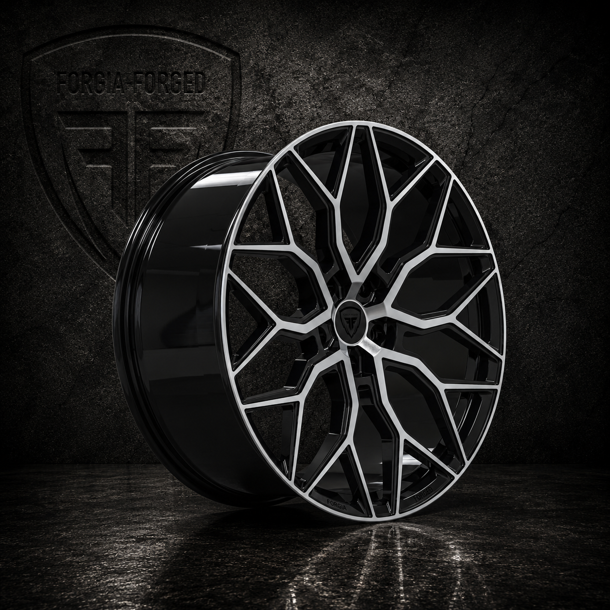 Porsche Cayenne Coupe custom forged wheels