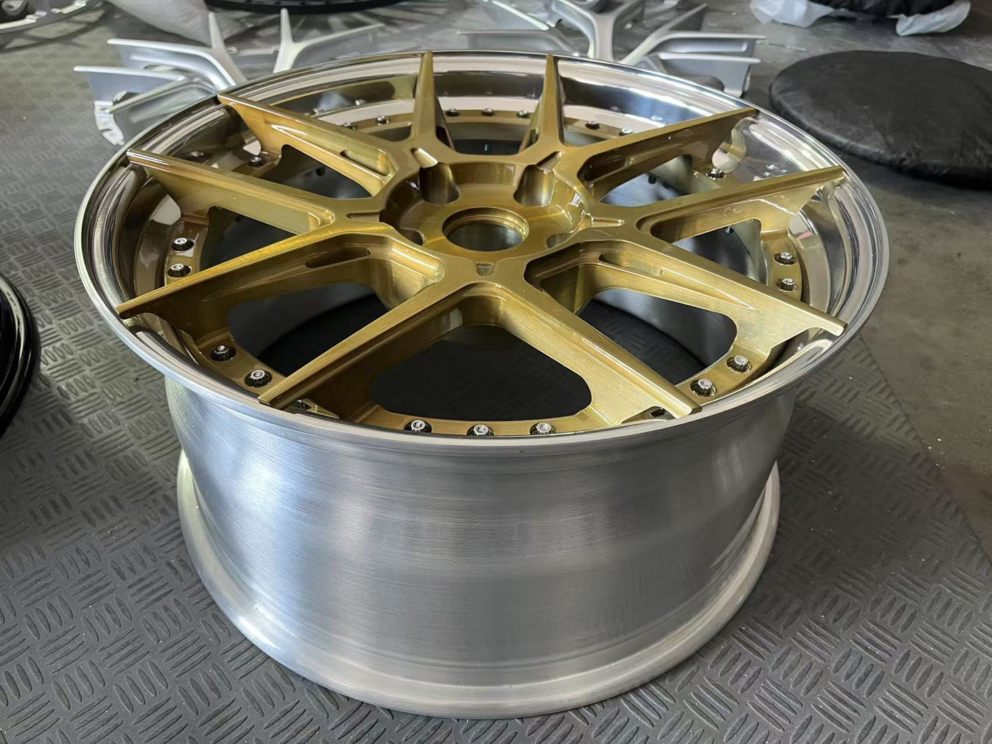 Porsche Boxster 2015 2 Piece Forgia Forged  Wheel Grand Adriano