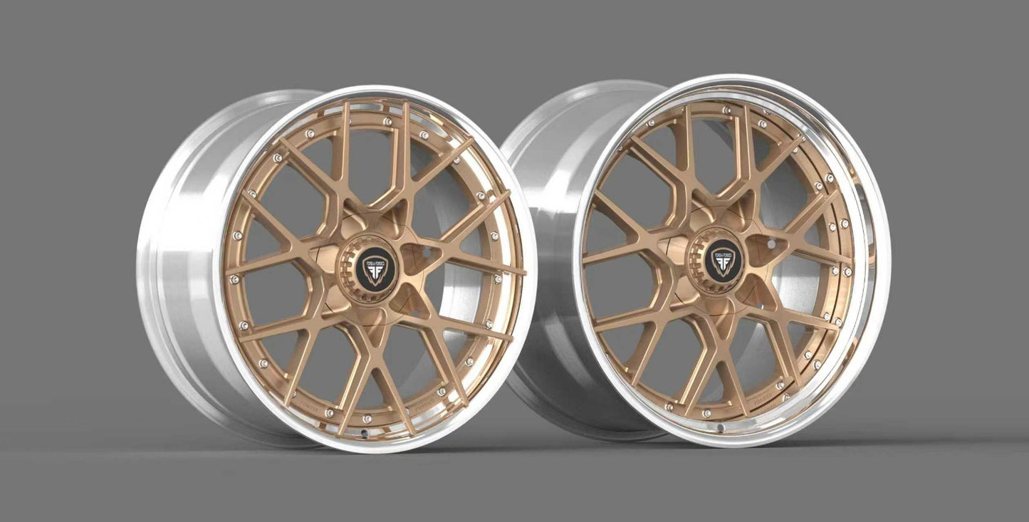 Porsche 911 GTS Anatoly Forgia Forged 20/21 inch Combo ( priced Per set)