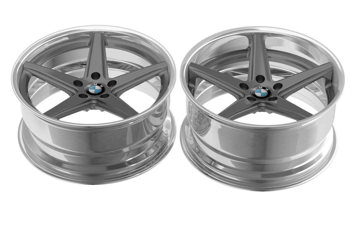 BMW F10 M5  Forgia Forged  2 Piece Wheel Stealth (Price Per Rim)