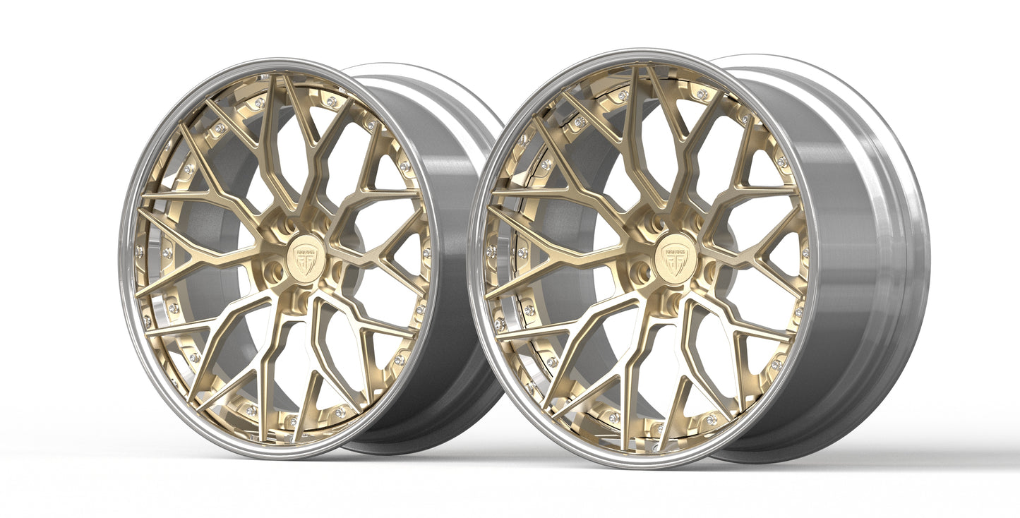 BMW M3 E92 Forged Wheel Two Piece Wheel (Emona)   (Price Per Rim)