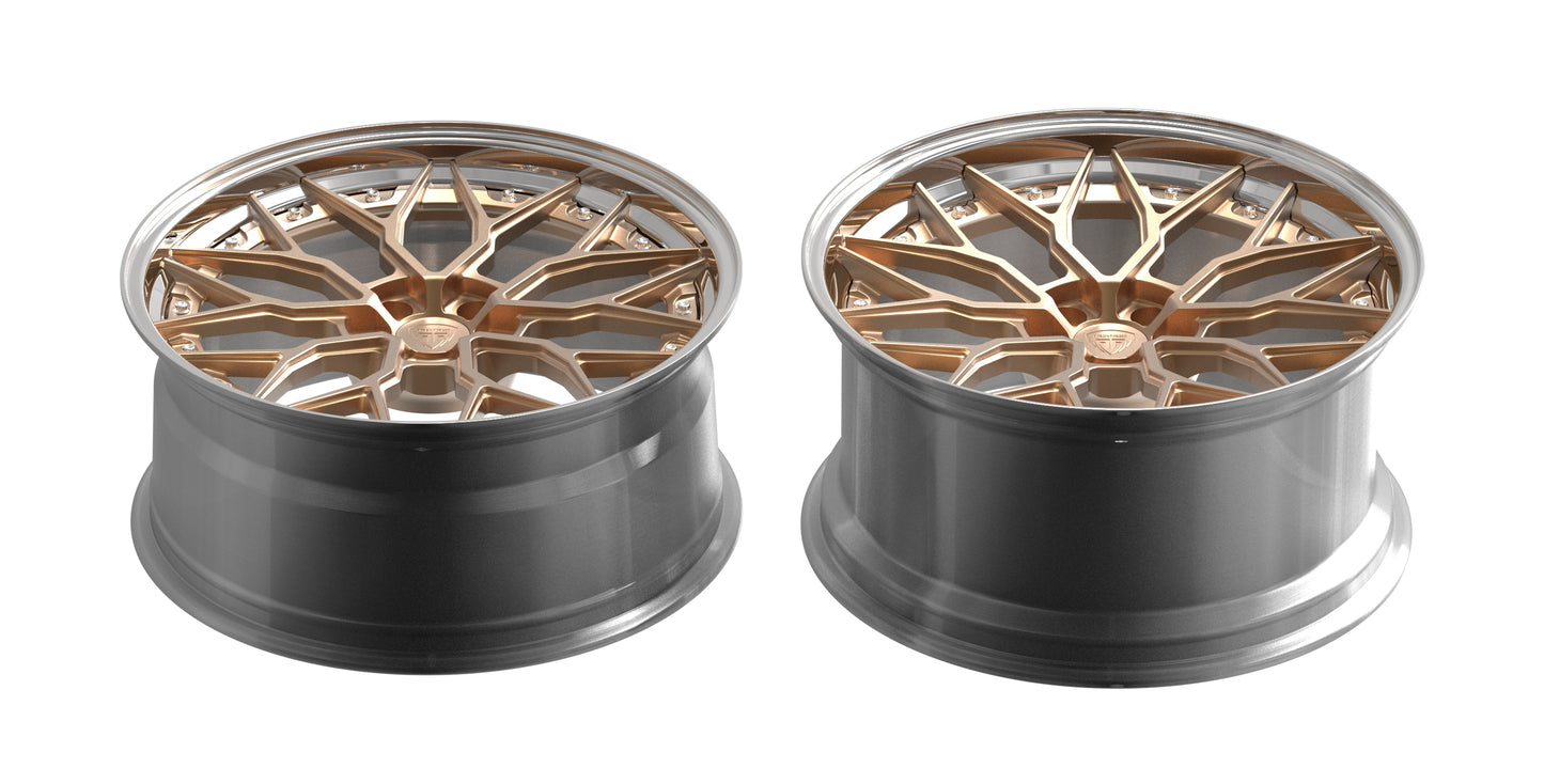 BMW M3 E92 Forged Wheel Two Piece Wheel (Emona)   (Price Per Rim)