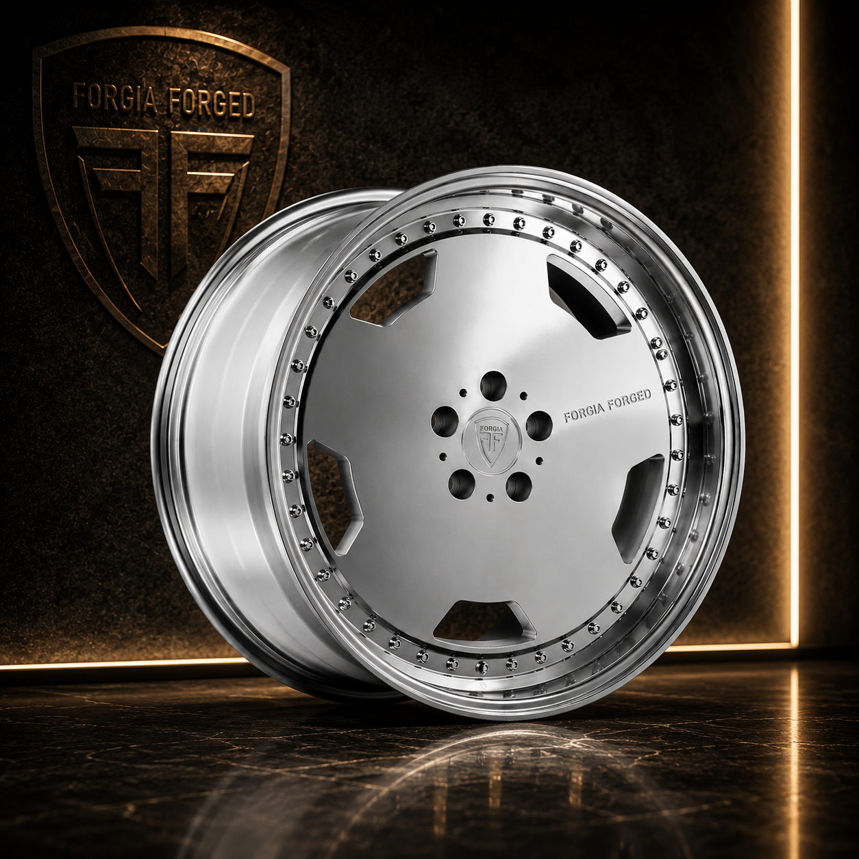 Merc S600  1991 Forgia forged 2 piece Classic AMG design