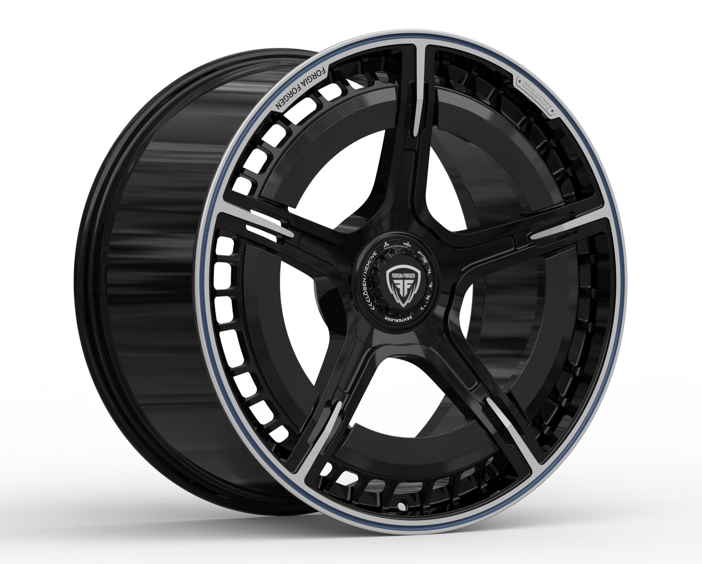 Porsche 911 GTS 991.2 Brabus style Forged Forgia Wheel  Design Flush Fit (Priced Per Wheel) (Copy)