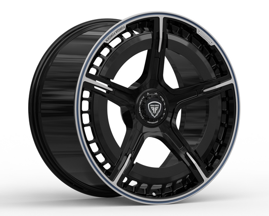 Porsche 911 GTS 991.2 Brabus style Forged Forgia Wheel  Design Flush Fit (Priced Per Wheel) (Copy)