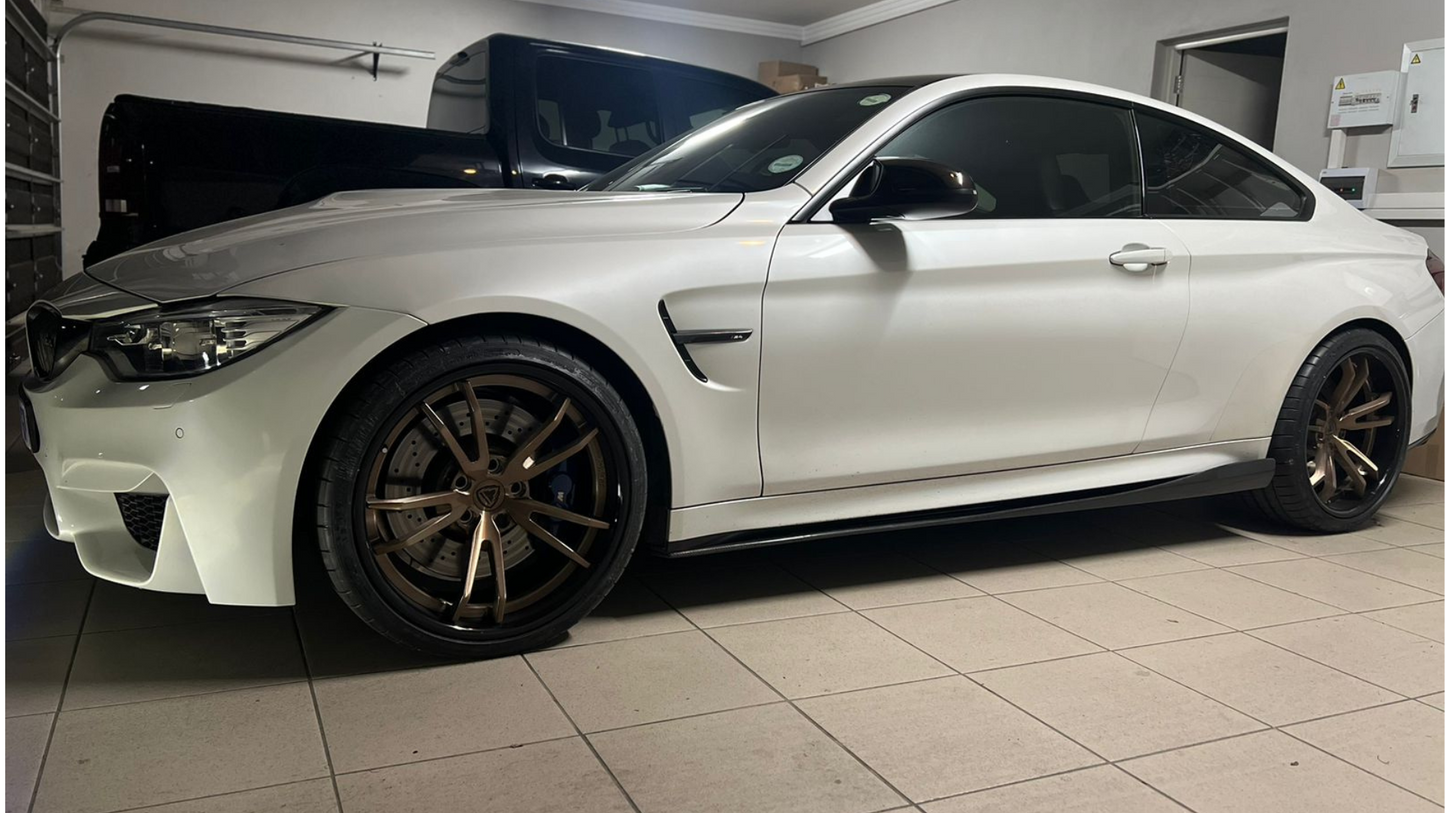 BMW M4 Forged wheels   Two Piece Forgia Andorra Style (Priced Per Wheel)