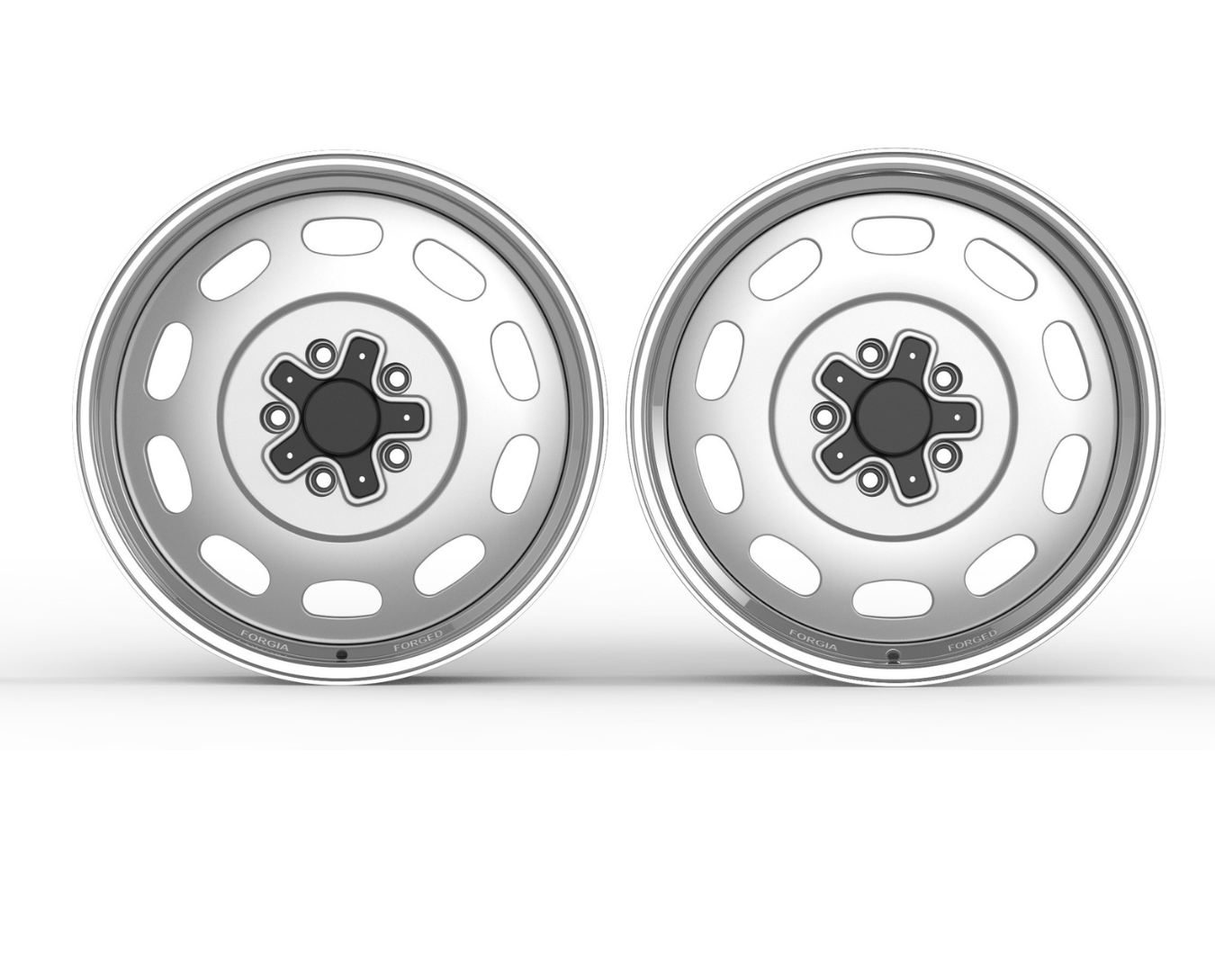 Porsche Boxster 2010 2 Piece Forgia Forged  Wheel Grande classique