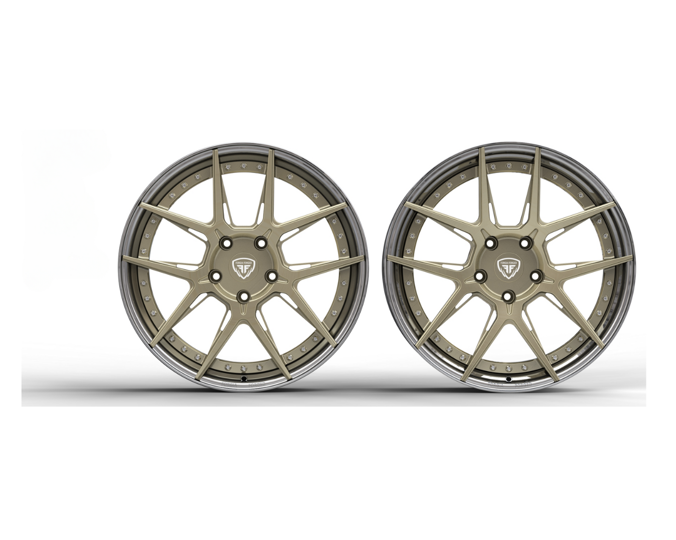 Porsche Boxster 2015 2 Piece Forgia Forged  Wheel Grand Adriano