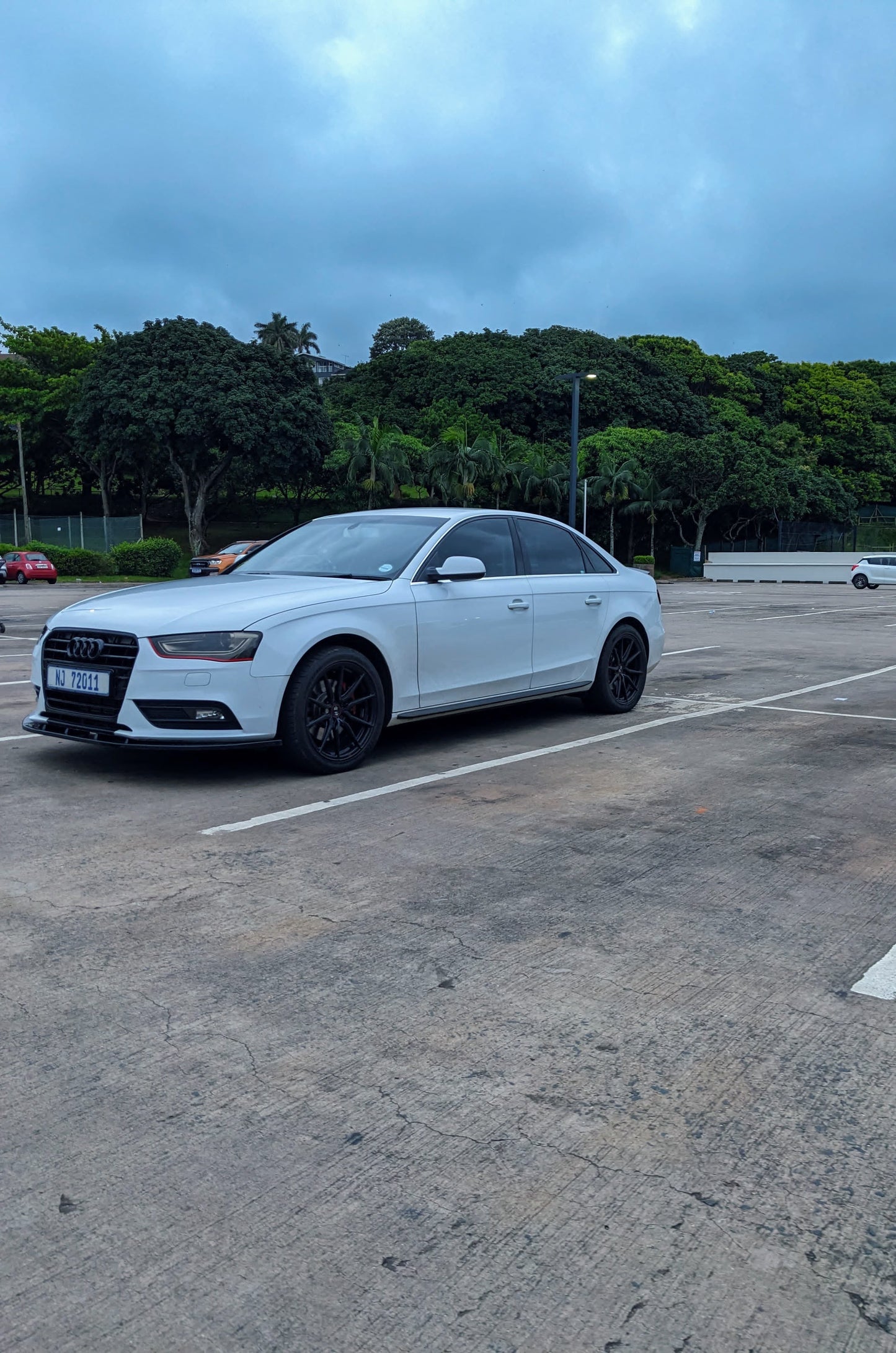 Audi A4 Eclipse Monoblock Concave Forged Black18 inch (Price Per Rim)
