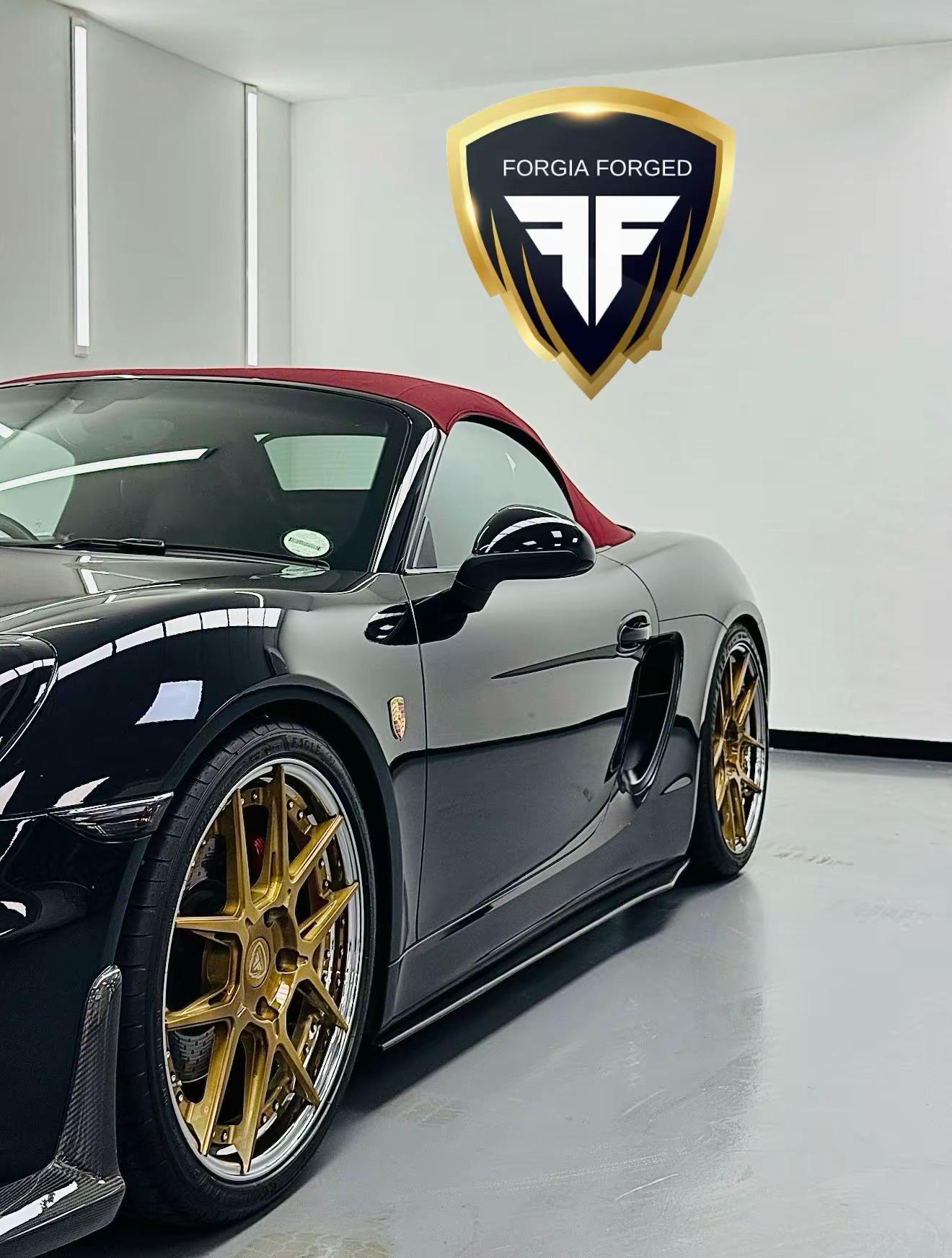 Porsche Boxster forged wheels